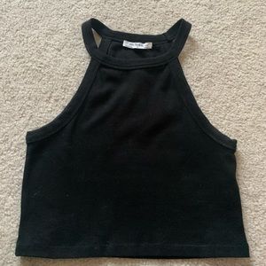 Zara Cropped Halter Top